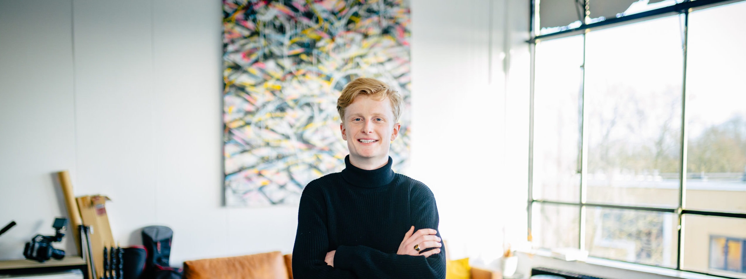 Onze nieuwe stagiair Emar is gestart